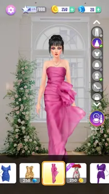 Super Stylist Game Dress Up android App screenshot 2