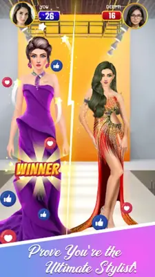 Super Stylist Game Dress Up android App screenshot 4